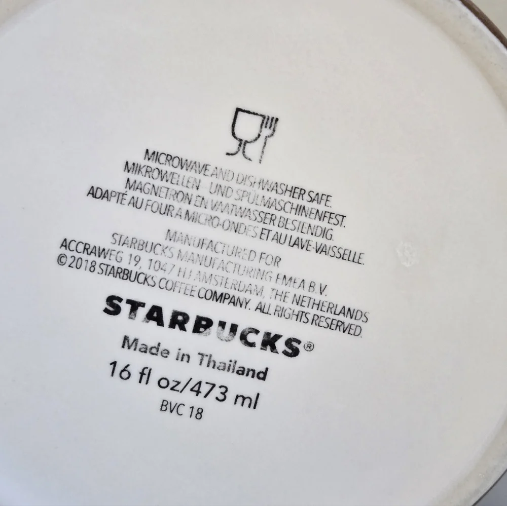Starbucks Coffee Mug Rhodes Greece Icon Collector Series 16 oz 2018 Edition‎